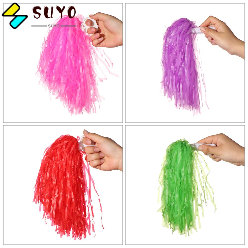 SUYO 1 Cặp Bông Hoa Giả Cổ Vũ Trang Trí Tiệc