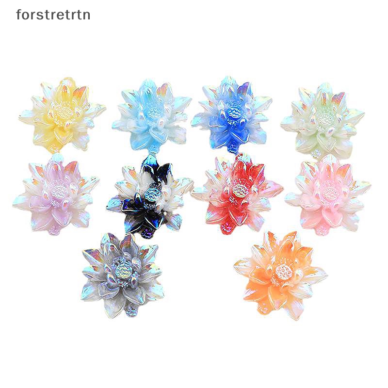 Set 5 Hoa Hướng Dương Dạ Quang Bằng Nhựa Resin Dùng Để Trang Trí Bông Tai / Kẹp Tóc / Điện Thoại