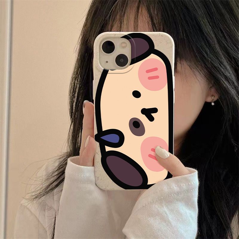Ốp Điện Thoại Mềm Chống Sốc In Hình Chú Chó Vui Nhộn Cho Iphone 12 8 14promax 71311