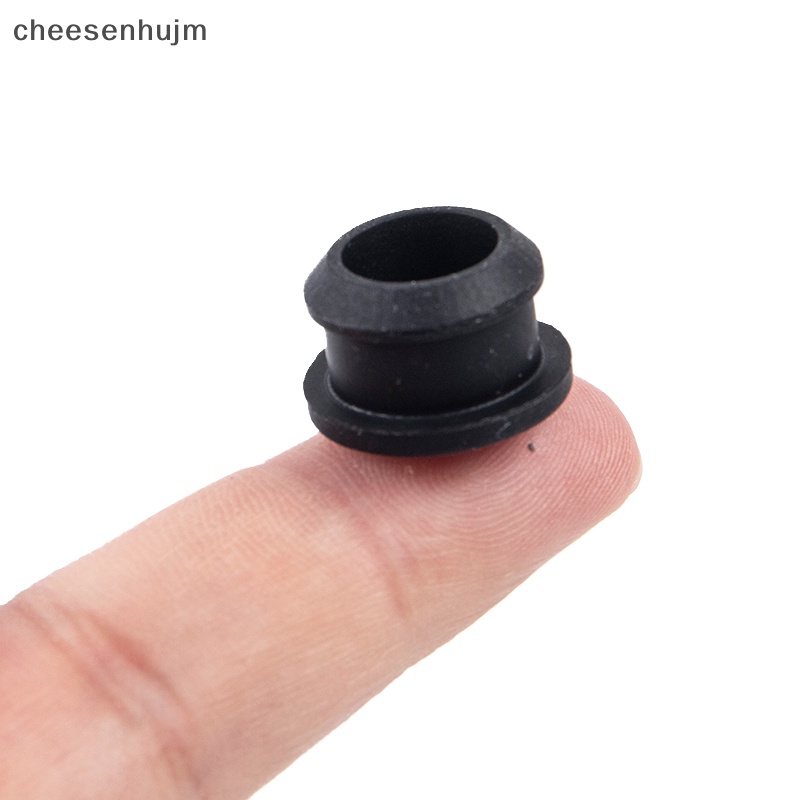 Bộ 10 Nút Chặn Niêm Phong Bằng Cao Su Silicon 2.5-14mm