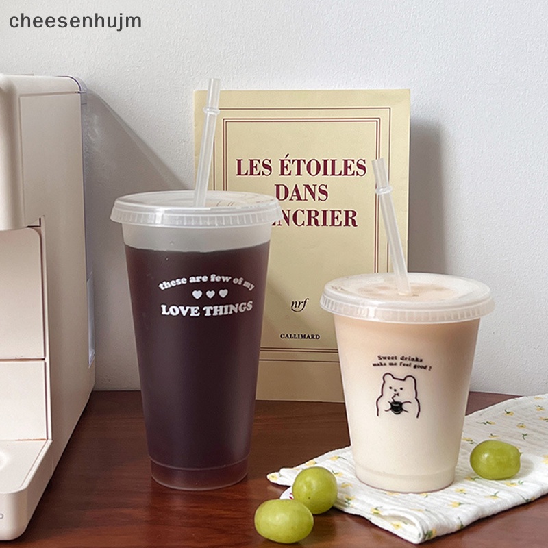 Bình Nước Nhựa Có Nắp Kèm Ống Hút Tiện Dụng