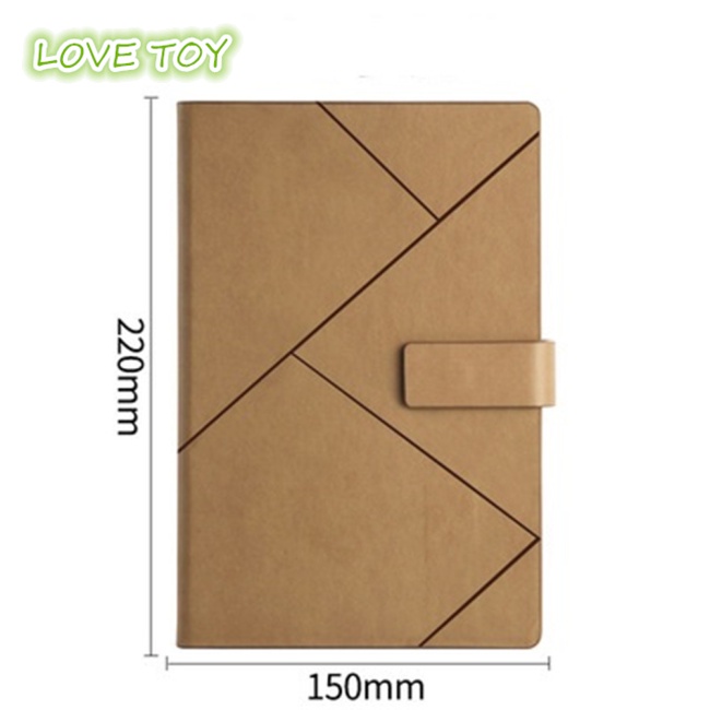 Nkodok Bao Da Pu Đựng Sổ Nhật Ký Tài Liệu Khổ A5 Có Khóa Nam Châm Tiện Dụng