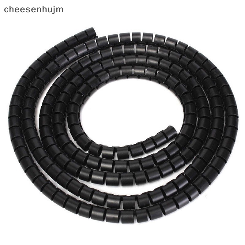 Cuộn Dây Quấn Dây Cáp Gọn Gàng 1m 10 / 25mm Ống Bọc Bảo Vệ Dây Cáp Hình Xoắn Ốc Linh Hoạt Tái Sử Dụng Được Vòng Đeo Tay Xoắn Ốc