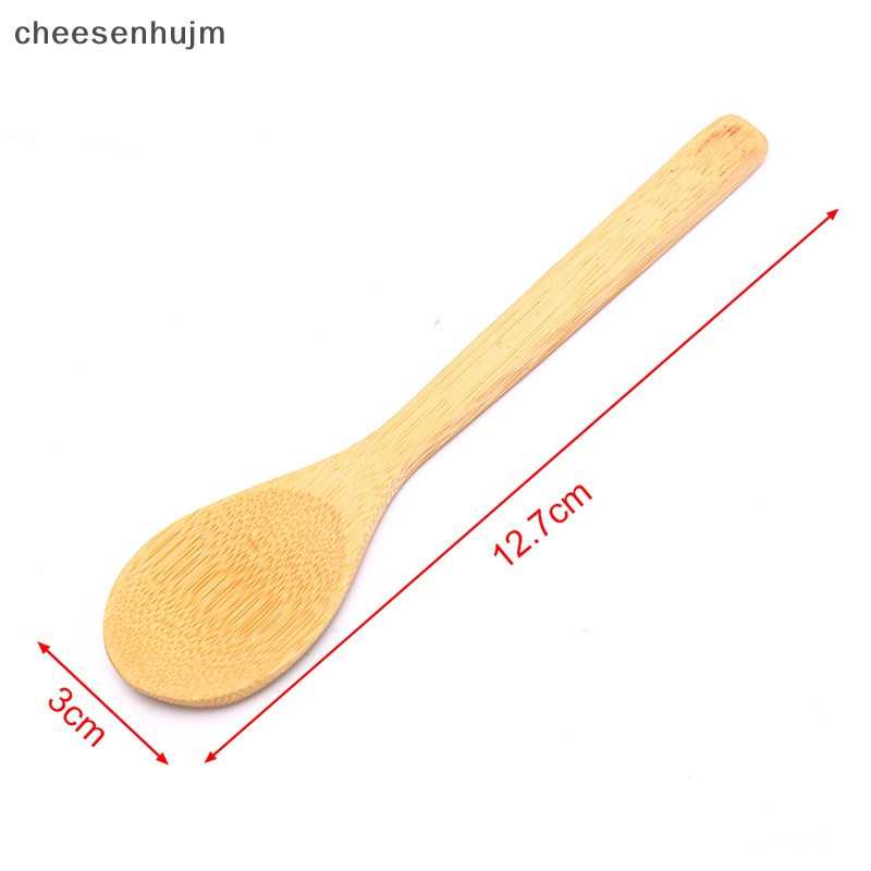 Muỗng Múc Canh / Trà / Cà Phê Bằng Tre Hình Tròn Tiện Dụng Cho Nhà Bếp