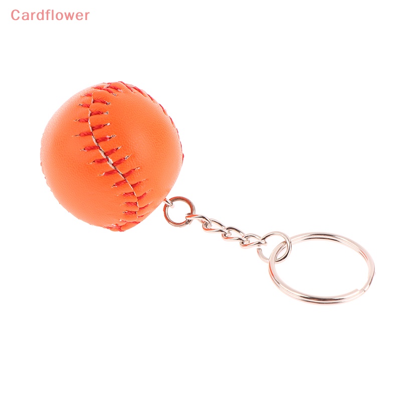 < Cardflower > Móc Khóa Bóng Chày Thời Trang Cá Tính Trang Trí Ba Lô Túi Xách Xe Hơi Quà Tặng Tốt Nhất Cho Bạn Trai