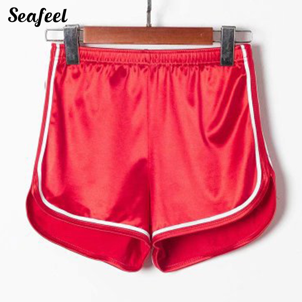 Quần Dài Thể Thao Kẻ Sọc Lưng Thun Co Giãn Tốt Thời Trang Mùa Hè Cho Nữ