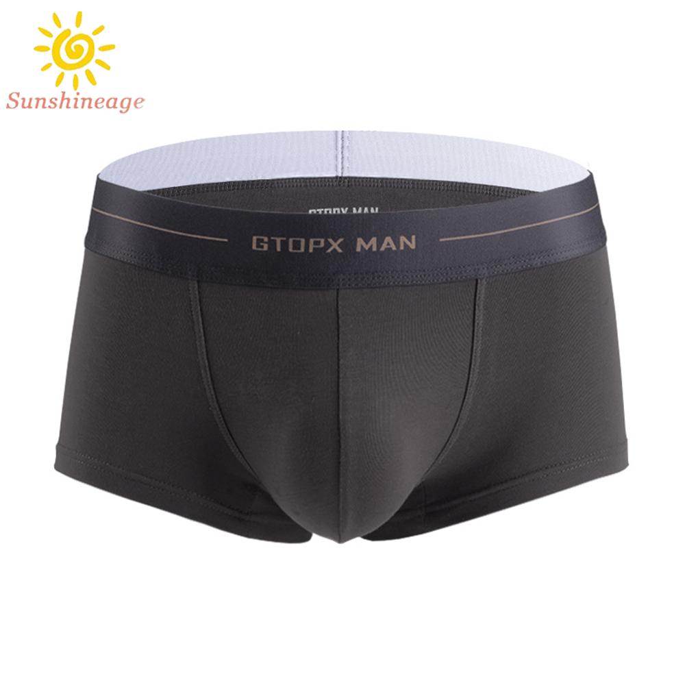 Quần Lót Boxer Cotton Chữ U Thời Trang Cho Nam