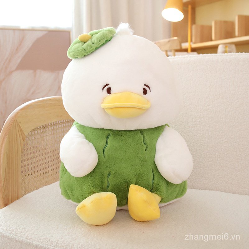 Thú Nhồi Bông Hình Chú Vịt Rhubarb Dễ Thương