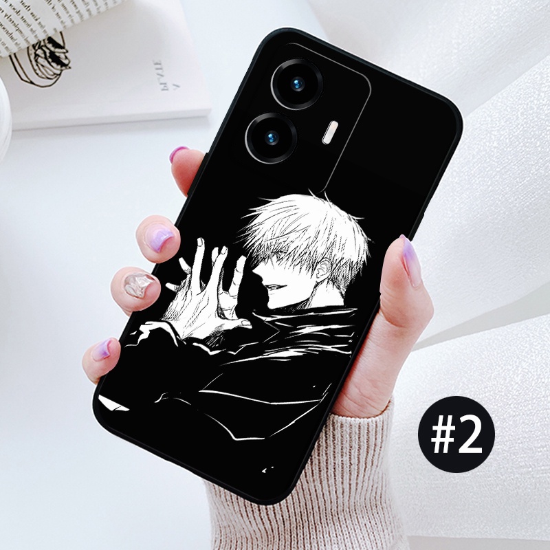 Vivo y22 y21 y20 y20s y12s y12a y20i y19 y16 y15a y15s y12 y17 y15 y11 y02 y02s jujutsu kaisen gojo satoru vỏ mềm
