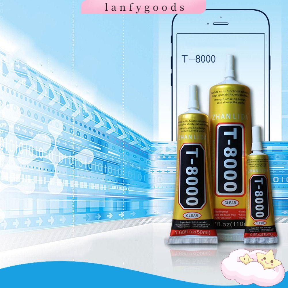 Keo Sửa Chữa Điện Thoại Trong Suốt Đa Năng T8000 15 / 50 / 110ML