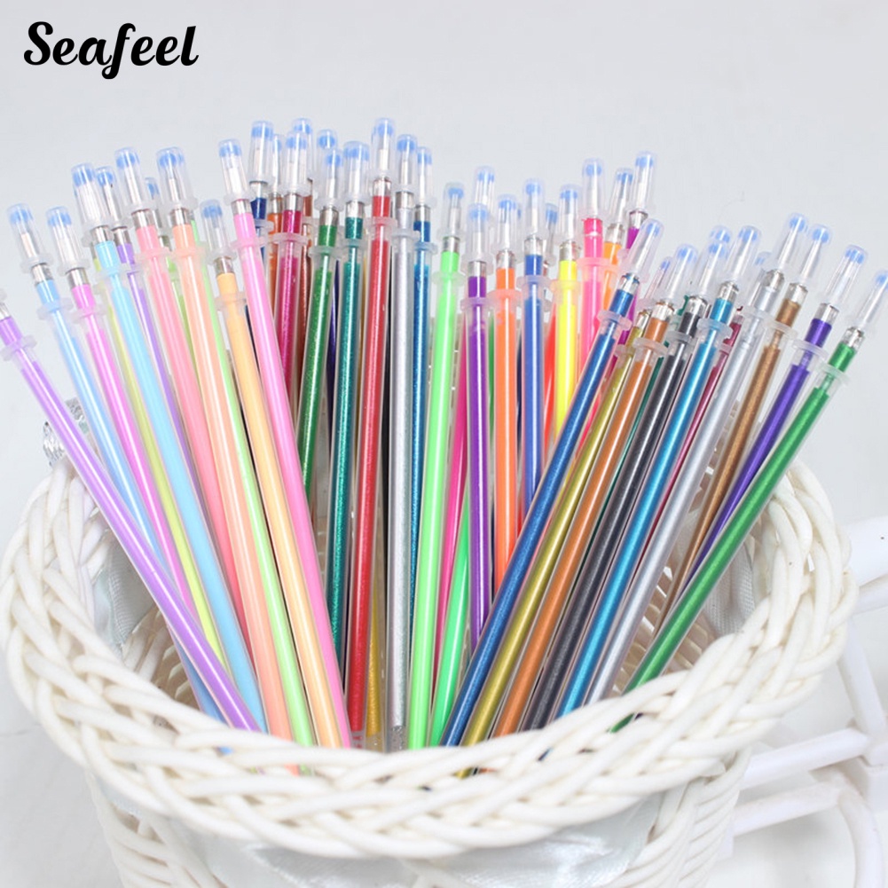 Set 12 / 24 / 36 / 48 Ruột Bút Thay Thế Nhiều Màu Sắc
