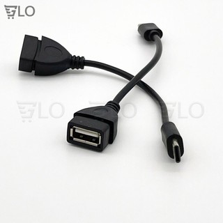 Cáp Chuyển OTG Cổng Type-C Sang USB 10cm
