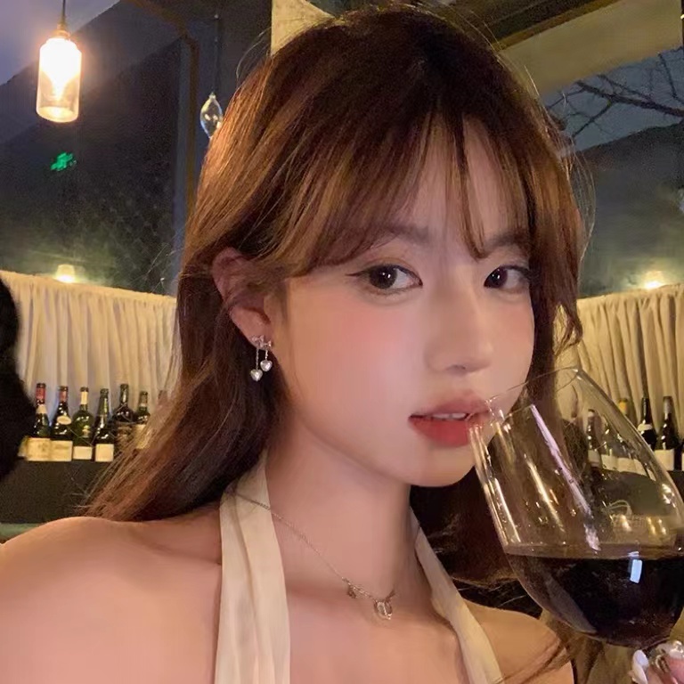 Bông Tai HìNh Nơ / TráI Tim ĐíNh NgọC Trai Giả Dễ Thương