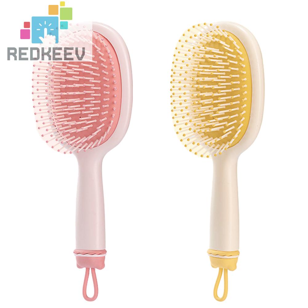 Lược Chải Tóc Mát Xa Da Đầu Bằng Nhựa Chống Mòn