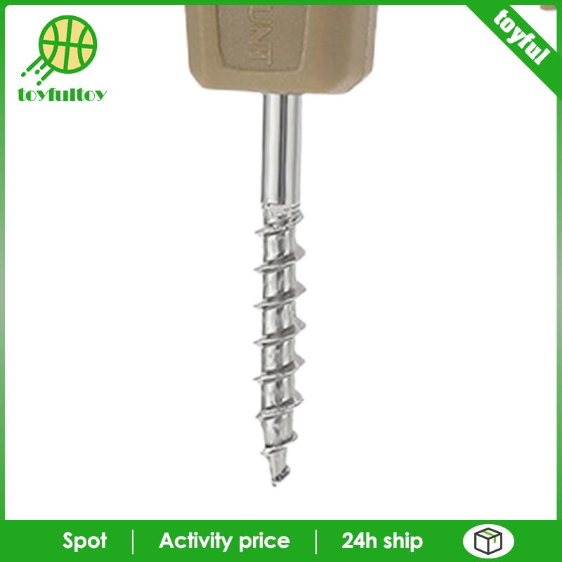 Bộ 10 Đinh Vít Ba Mắt Khối Lượng Nhẹ Dùng Cắm Trại / Leo Núi / Câu Cá