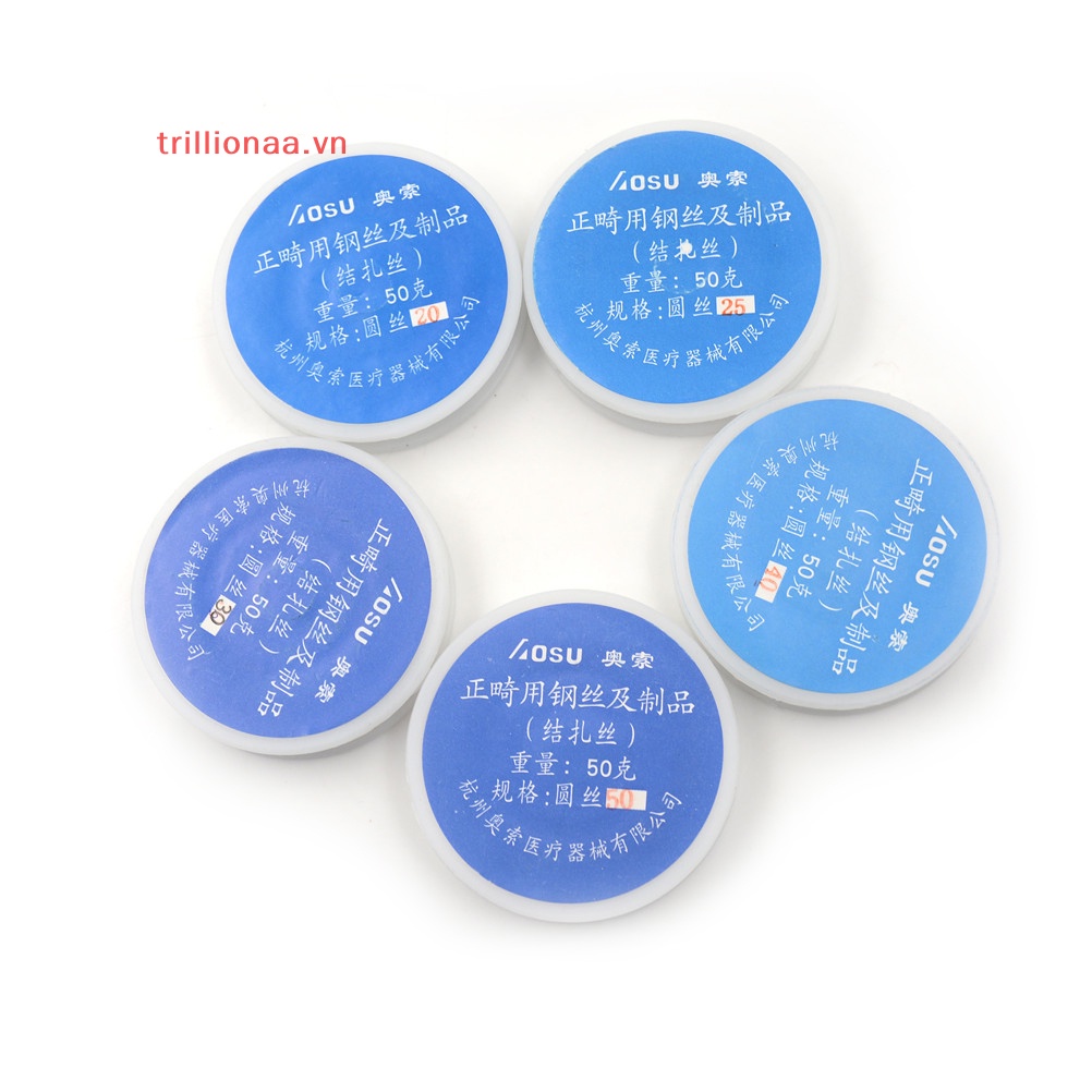 Dây Thép Không Gỉ Chỉnh Hình Răng Miệng 0.2mm-0.5mm