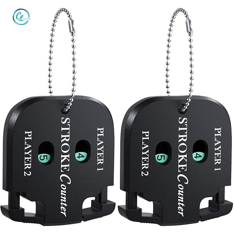 Dụng Cụ Đếm Điểm Chơi Golf Mini Có Móc Khóa 2 Số