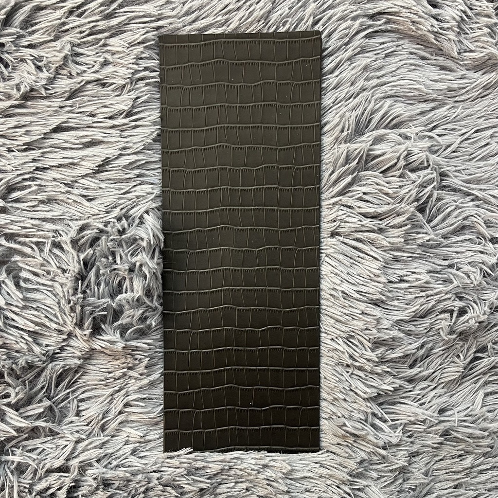 DA BỌC CHUÔI CƠ BI-A MÀU ĐEN - DẬP VÂN