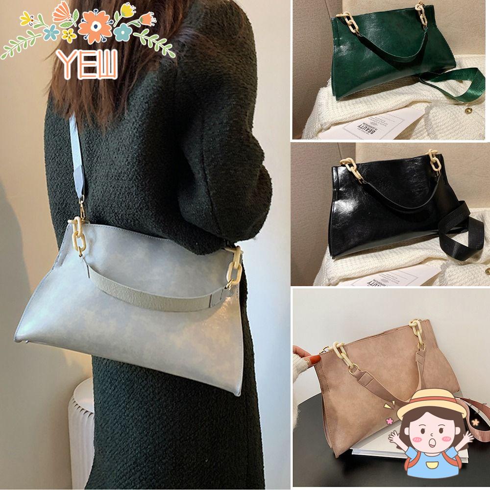 Túi Đeo Vai / Kẹp Nách Chất Liệu Da Tổng Hợp Mềm Mại Thời