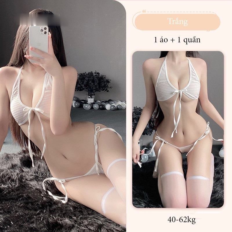 Bộ Đồ Nội Y Ba Mảnh Cột Dây Hông LG334 [CWEAR.SEXY] | BigBuy360 - bigbuy360.vn