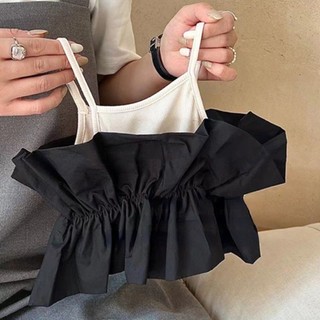 Áo hai dây thiết kế đơn giản thời trang mùa hè dễ phối đồ cho bé gái