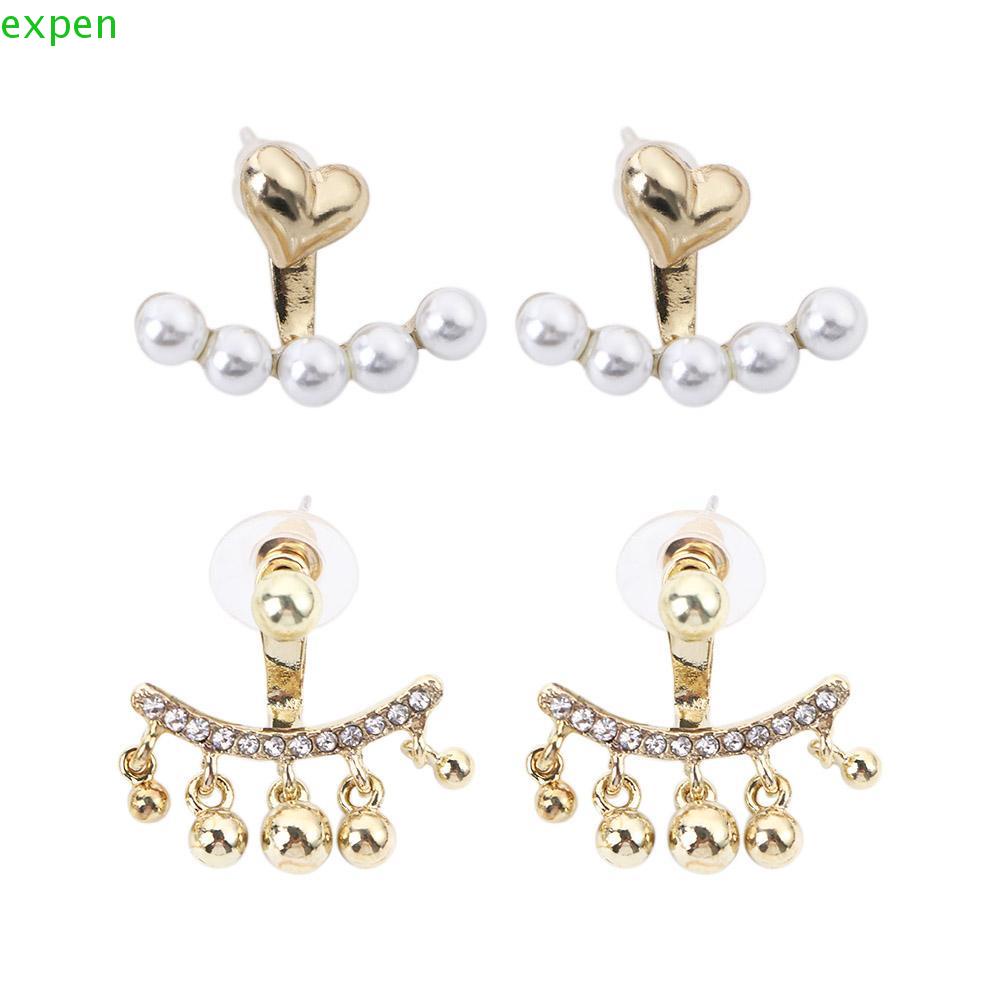 EXPEN Bông Tai Tua Rua Kiểu Pháp Đơn Giản Lãng Mạn Cho Nữ