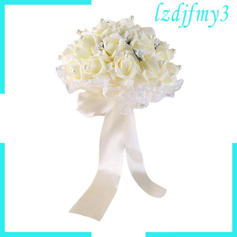 Bó Hoa Cưới Cầm Tay Lãng Mạn Cho Cô Dâu Trong Ngày Cưới