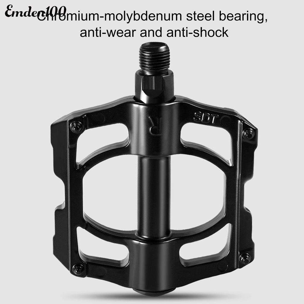 Set 2 Bàn Đạp Xe Đạp Chống Trượt Bằng Hợp Kim Nhôm