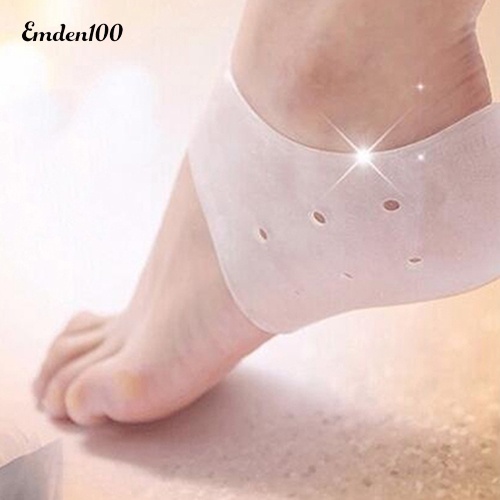 1 Cặp Đệm Silicone Mát Xa Chân Dưỡng Ẩm Thoáng Khí