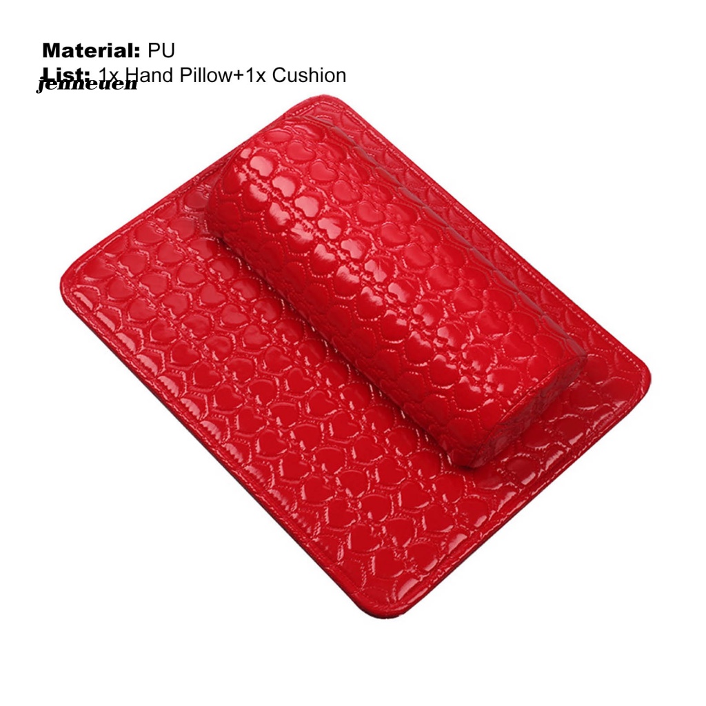 1 Bộ Đệm Kê Tay Làm Móng Mềm Mại Chống Nước Tiện Lợi