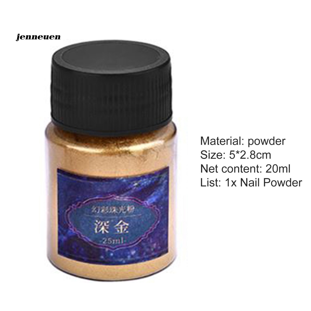 Lọ Bột Mica 20ml Chuyên Nghiệp Cho Trang Trí