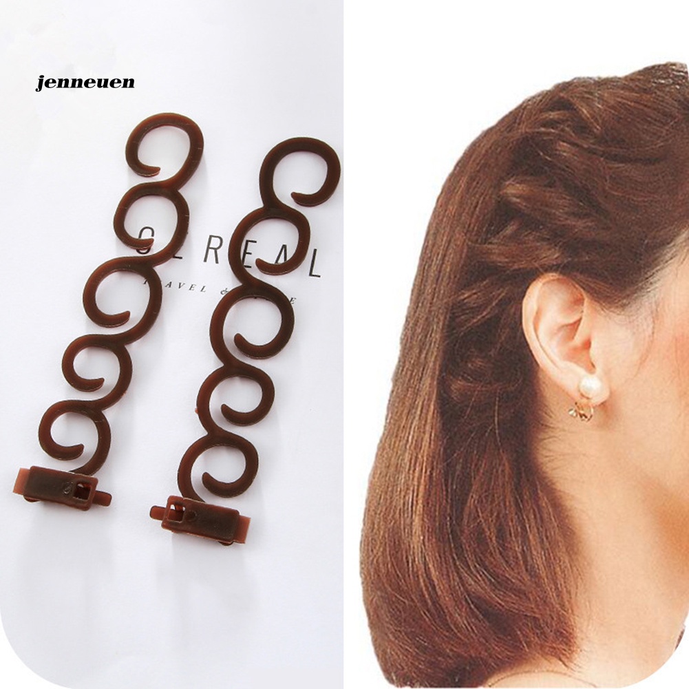 Bộ 4 Dụng Cụ Tạo Kiểu Tóc Xoăn DIY Dành Cho Tiệc Cưới