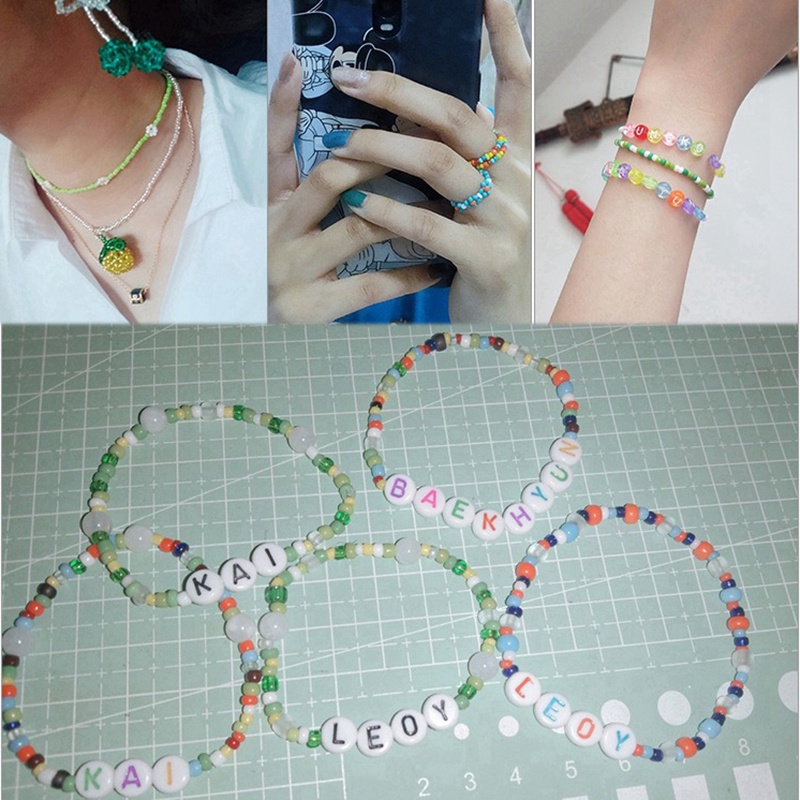 150-1000 Hạt Xỏ Lỗ 2-4mm Cho Làm Trang Sức Thủ Công