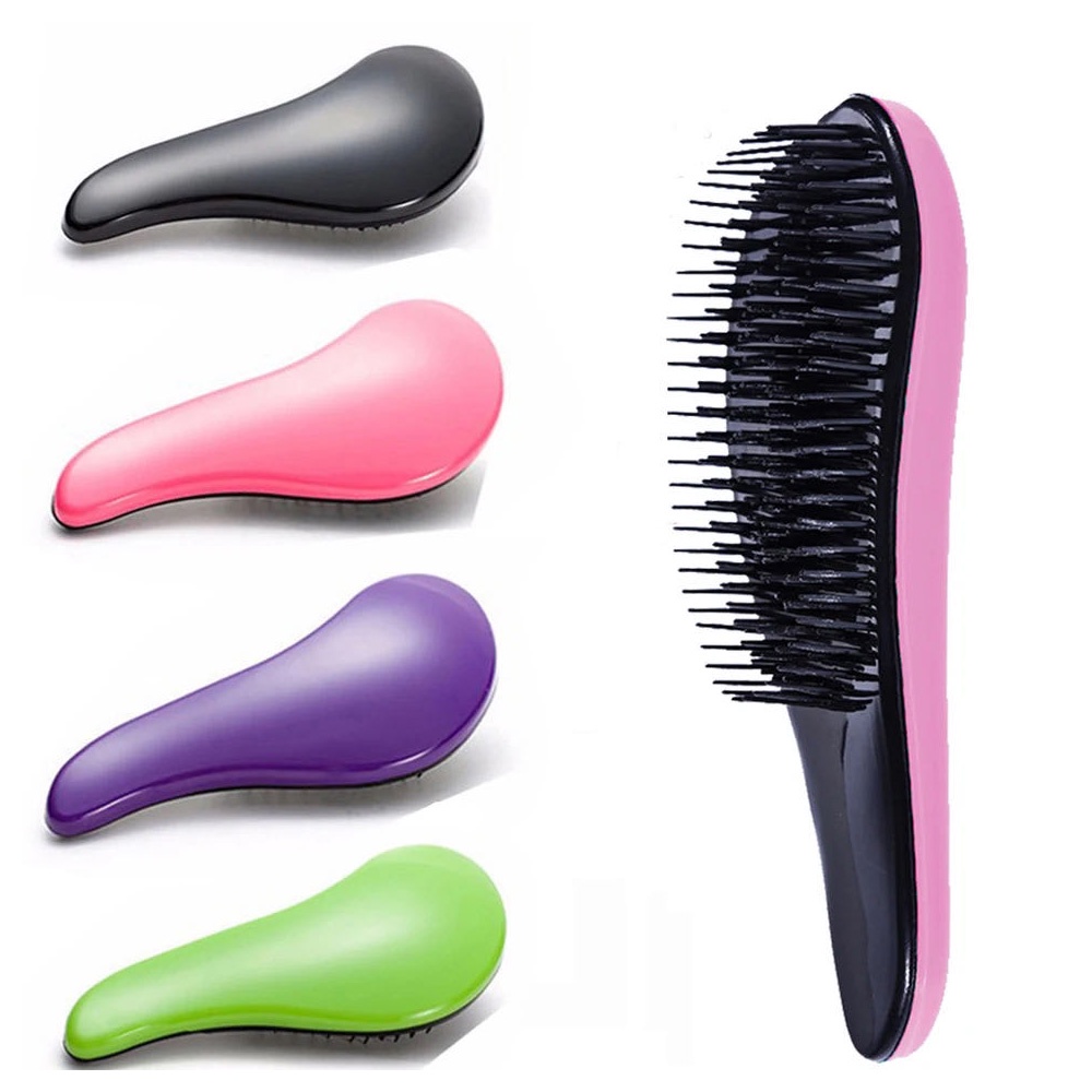 Lược Chải Tóc Mini Chống Tĩnh Điện Massage Da Đầu