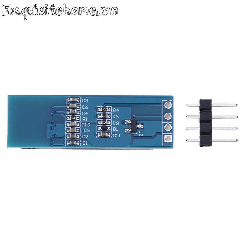 Mô Đun 0.91 Inch OLED 4pin 128x32 IIC SSD1306 Tương Thích Với 3.3V / 5V