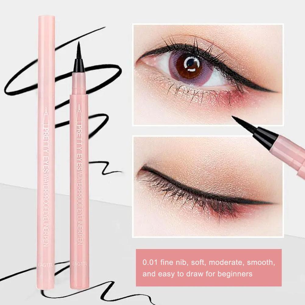 Bút Kẻ Mắt Màu Đen Chống Thấm Nước Lâu Trôi