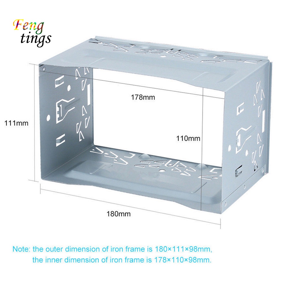 Khung Viền Bảng Điều Khiển Đầu Đĩa DVD Radio 2Din Thông Dụng Cho Xe Hơi