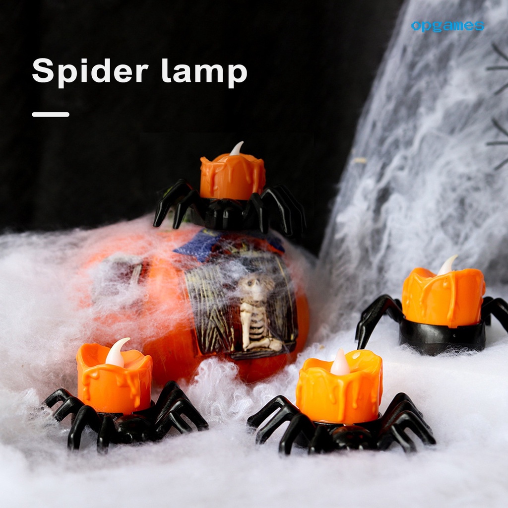 Đèn LED Hình Nến Không Lửa Trang Trí Halloween