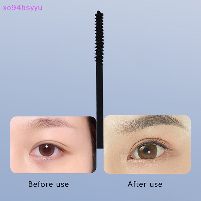 Mascara xo94bsyyu Chống Thấm Nước Và Mồ Hôi Chuốt Dài Mi Thiết Kế Vỏ Màu Bạc