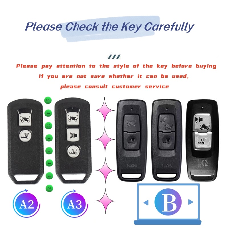 Vỏ Bảo Vệ Chìa Khóa Xe Hơi Honda X ADV SH 300 150 LEAD 125 Forza 300 125 PCX150 2016-2020 NS125LA 350 PCX160