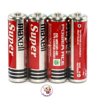 Một viên pin maxell supper r6p4p aa 1.5v sum-3