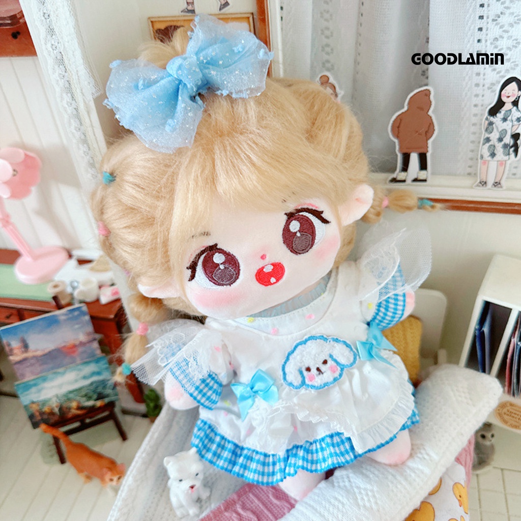 Búp Bê Nhồi Bông Hình Đôi Mắt To 20cm Dễ Thương