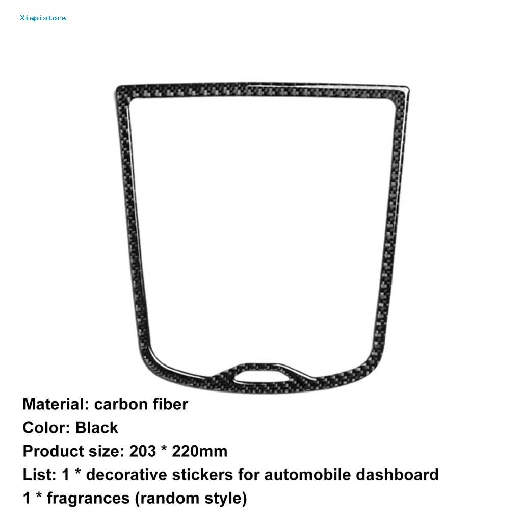 Miếng Dán Khung Loa Chống Trầy Bằng Sợi Carbon Cho Xe Hơi BMW G01 G02 X3 X4 Series