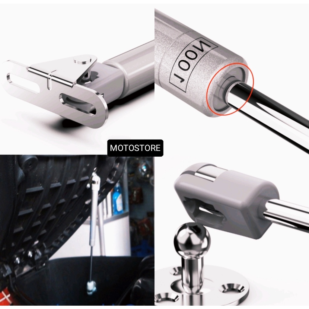 Ty nâng yên xe máy tự động