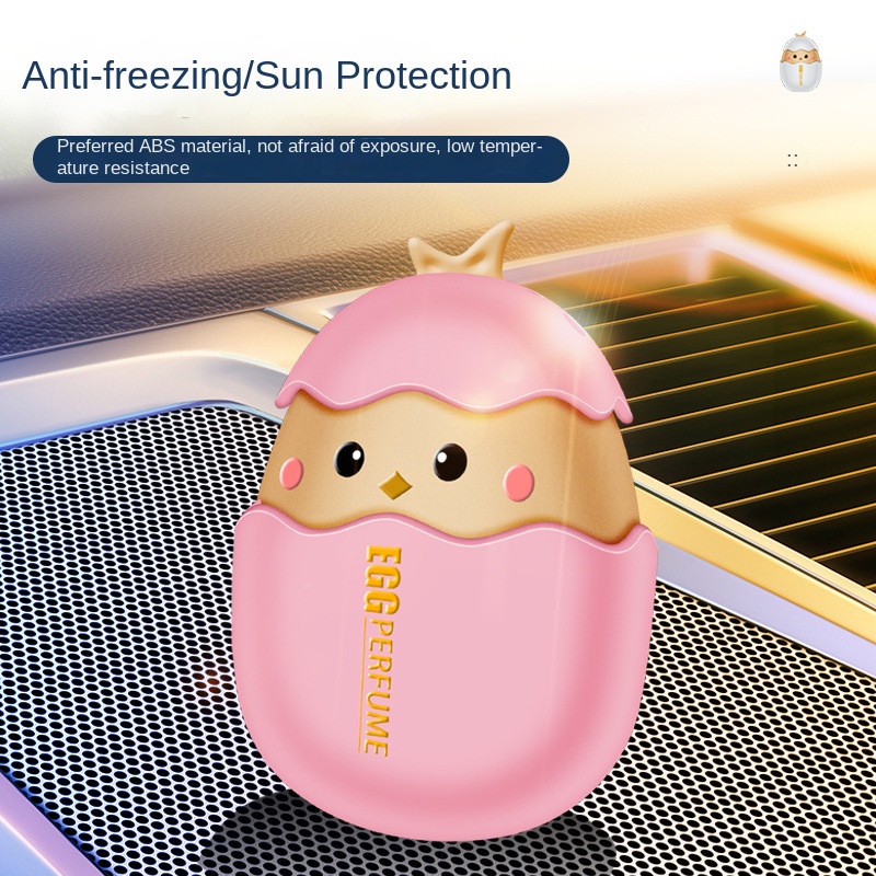 Máy Khuếch Tán Tinh Dầu mini Hình Gà Con Dễ Thương Trang Trí Lỗ Thông Gió Xe Hơi