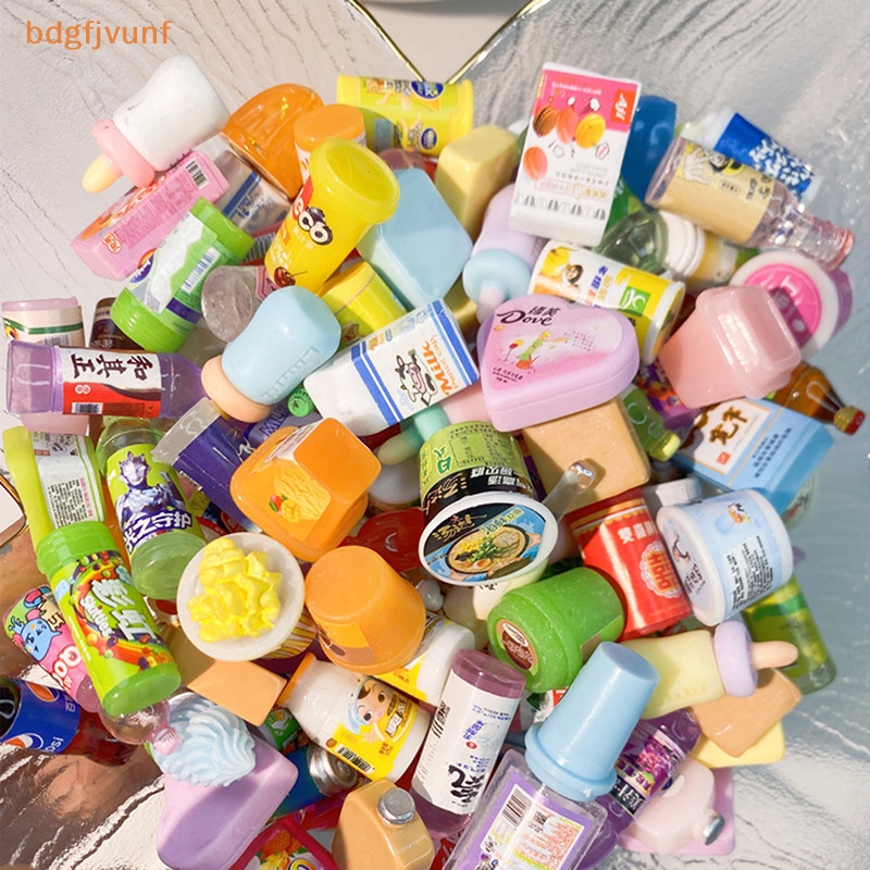 Set 5 Đồ Ăn Nhanh Mini Dễ Thương Cho Nhà Búp Bê