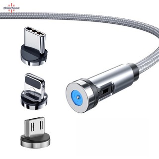 Dây Cáp Sạc Nhanh Nam Châm 540 Độ Cho Ios / Android / Type-c