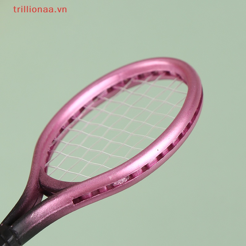 Triiona 1 Móc Khóa Hình Quả Cầu Lông tennis / Cầu Lông Bằng Kim Loại vn