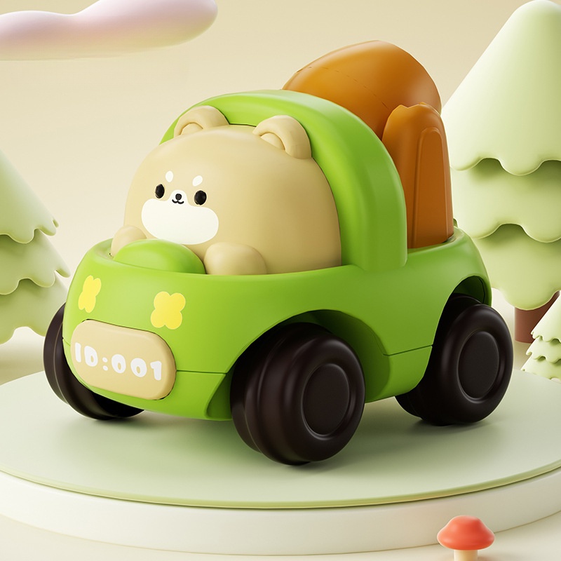 Đồ Chơi Xe Tải Hoạt Hình Vui Nhộn Dành Cho Bé Trai