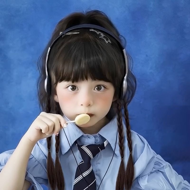 Tóc Giả Dài Xoăn Lọn To Dễ Thương Cho Bé Gái